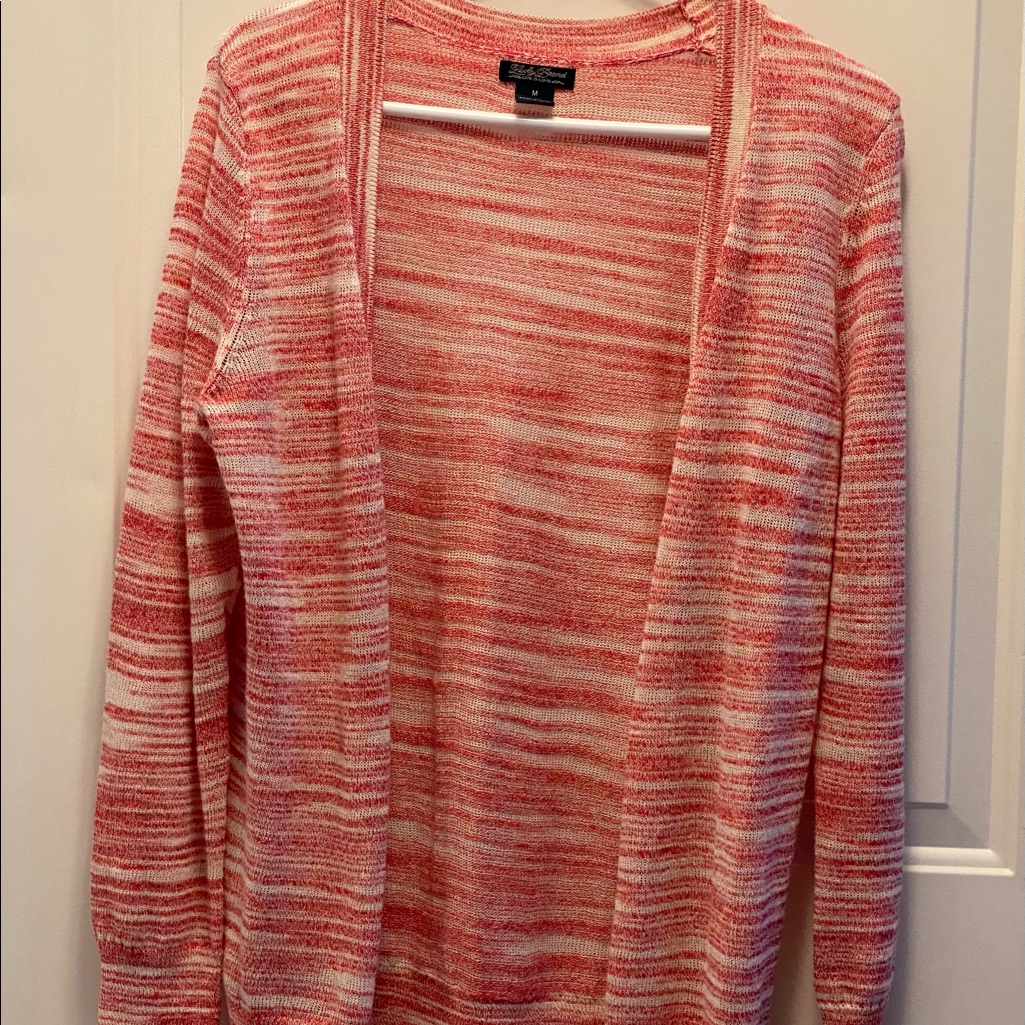 Lucky Brand Red Cardigan